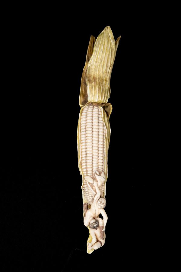 ☼A IVORY OKIMONO 
