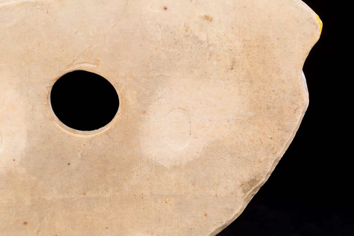 GRANDE BUDDHA SORRIDENTE IN PORCELLANA MARCATO WAN TONGSHUN