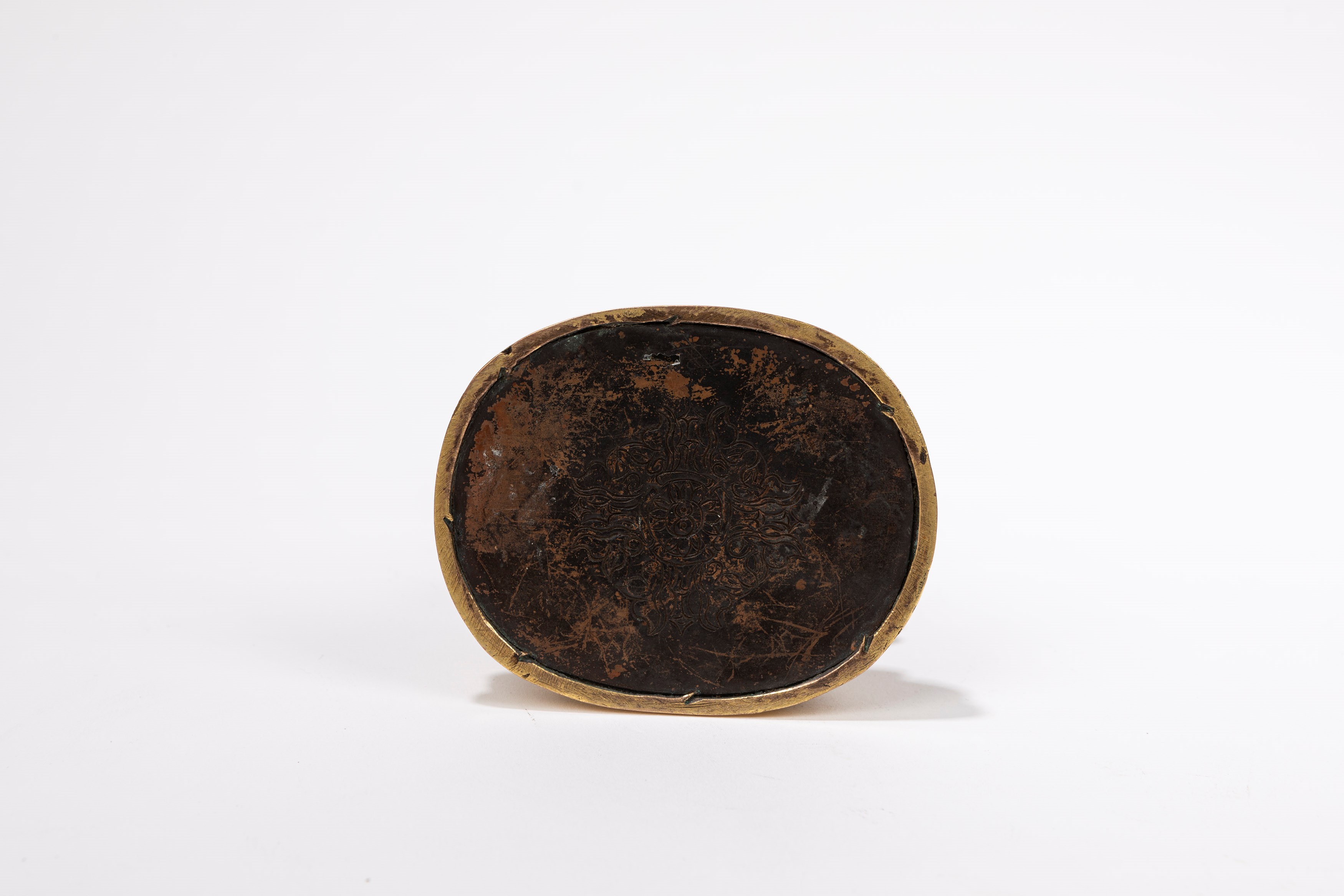 RARO BODHISATTVA IN BRONZO DORATO