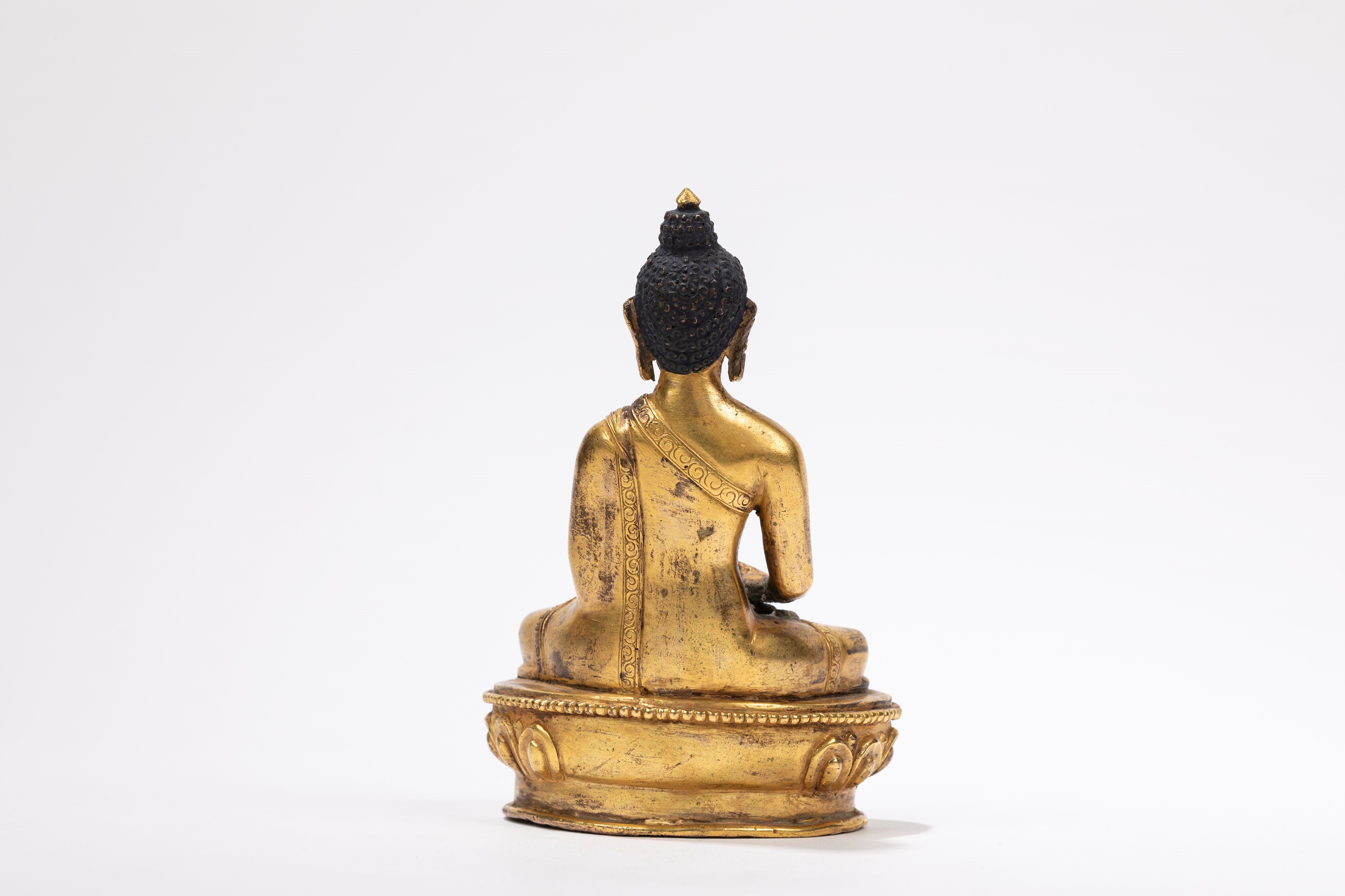 BUDDHA IN BRONZO DORATO