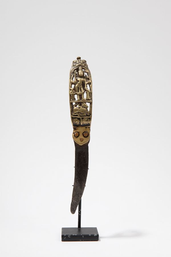 A RITUAL TOOL WITH VIRABHADRA