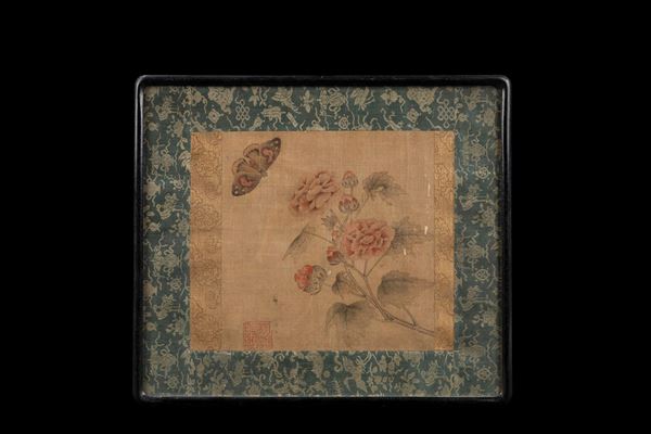 A PAINTING ON SILK  (China, Qing dynasty, 19th century)  - Auction Fine Asian Art - Marcopolo srl - Marcopolo Asian Art Auction Milano