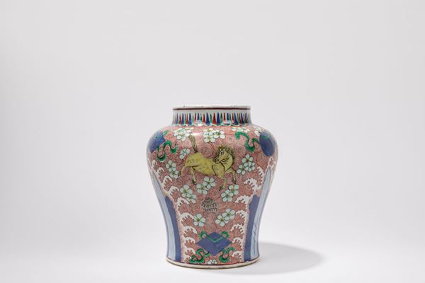 VASO IN PORCELLANA WUCAI