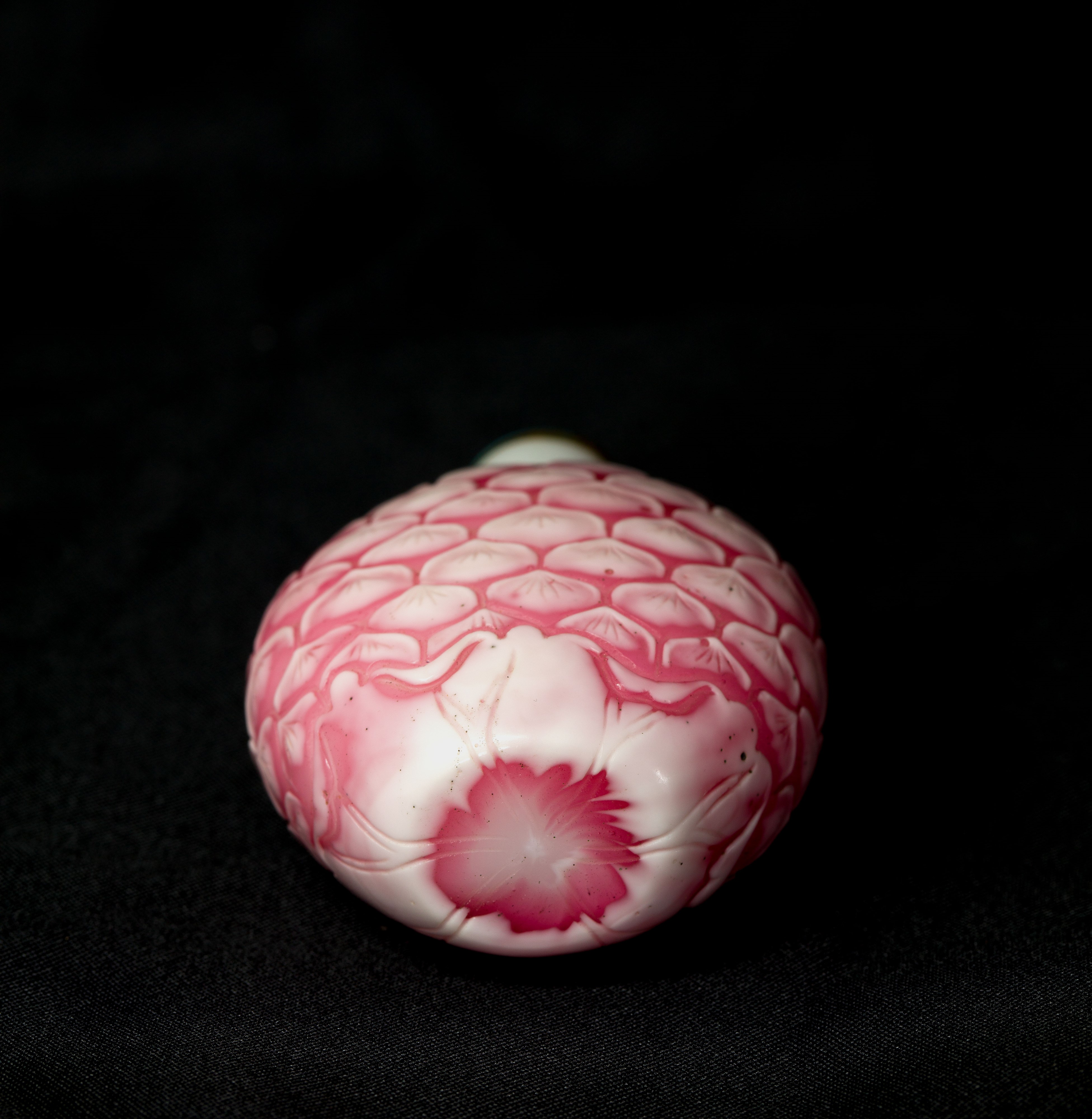 RARA SNUFF BOTTLE IN VETRO CAMMEO