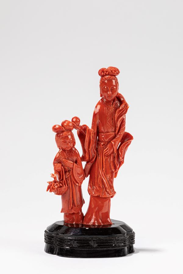 ☼FIGURA IN CORALLO