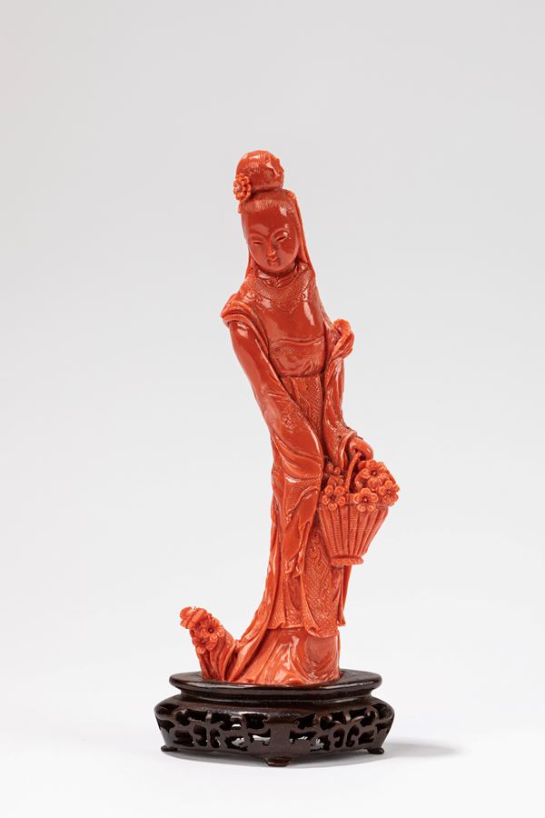☼FIGURA IN CORALLO