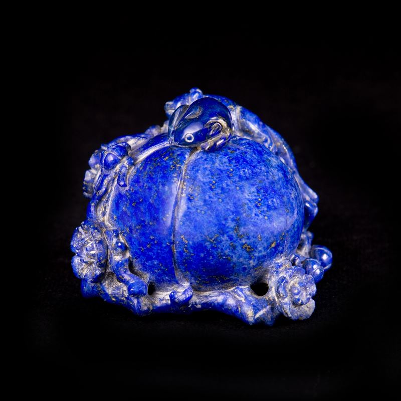 SNUFF BOTTLE IN LAPISLAZZULI