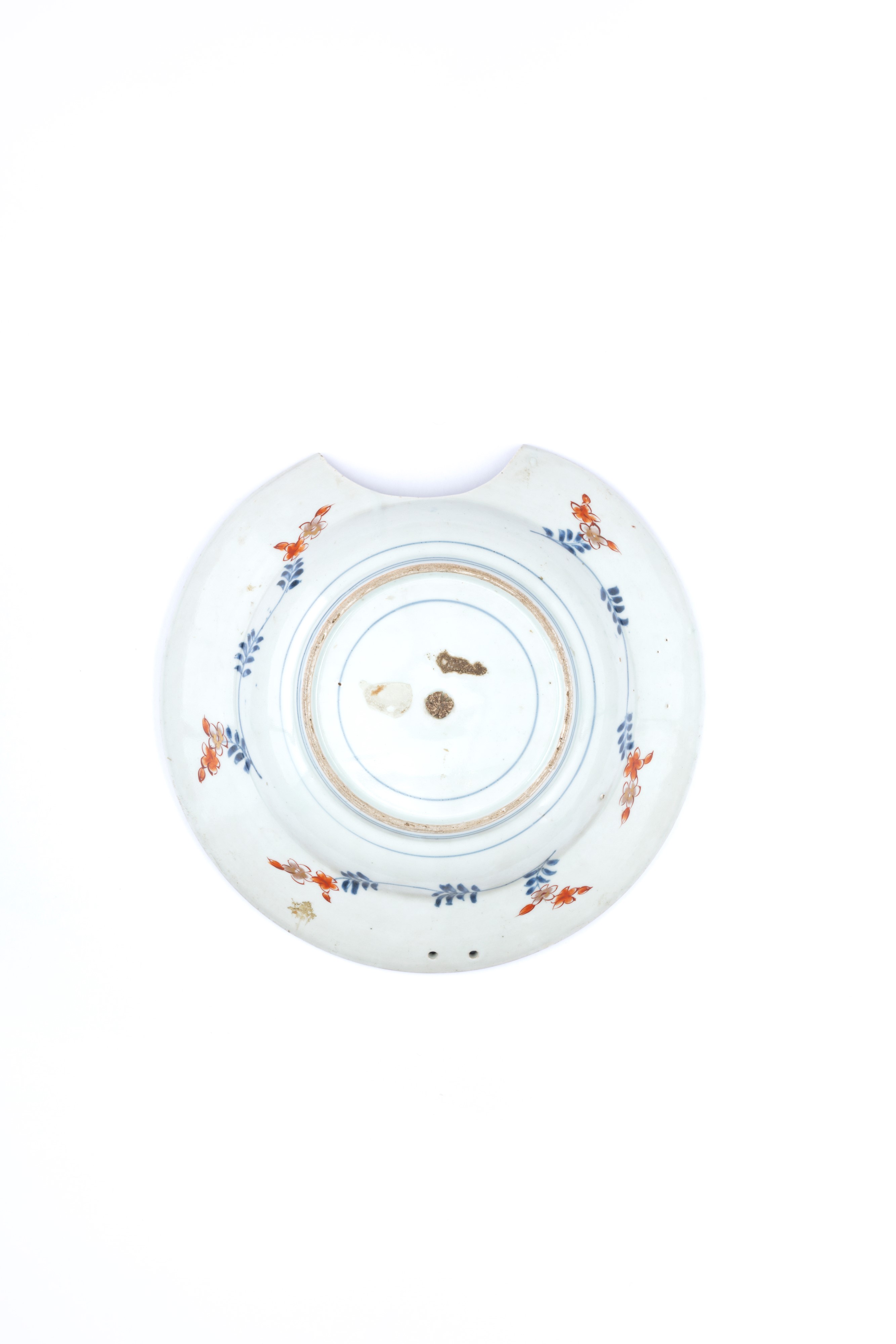 CIOTOLA DA BARBIERE IN PORCELLANA IMARI