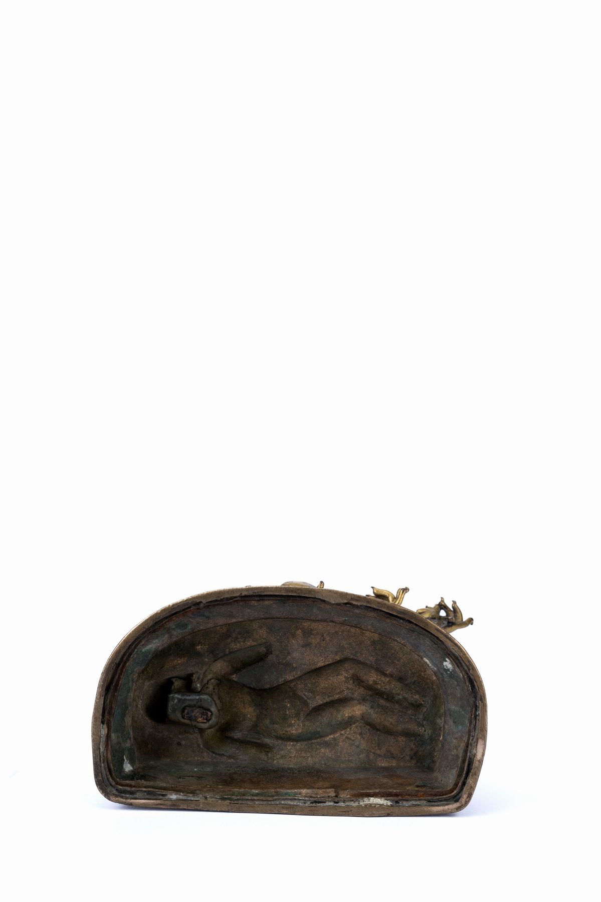 RARO MAHAKALA IN BRONZO DORATO