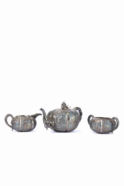 Set da Té in Argento