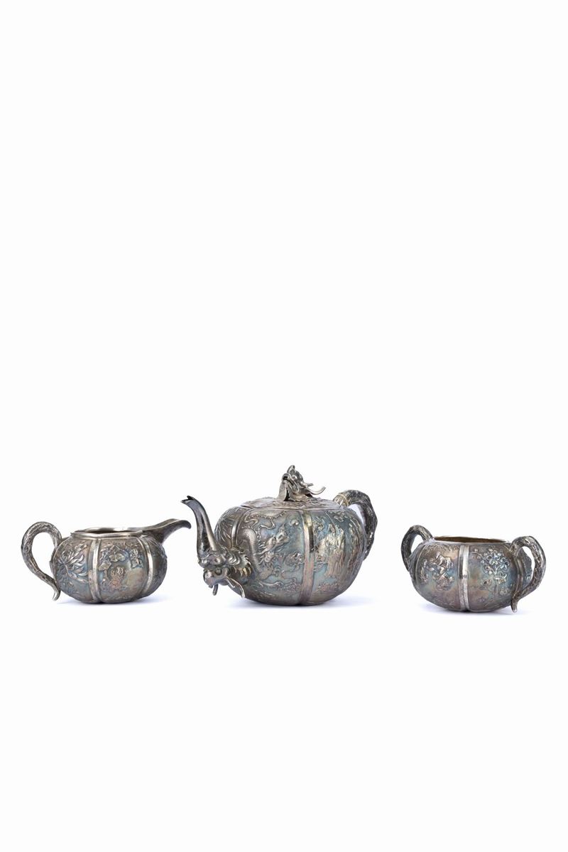 Set da Té in Argento