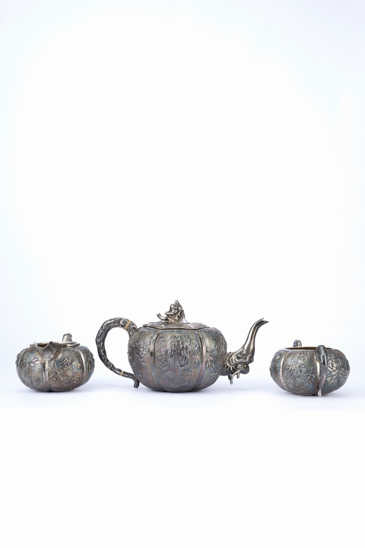 Set da Té in Argento