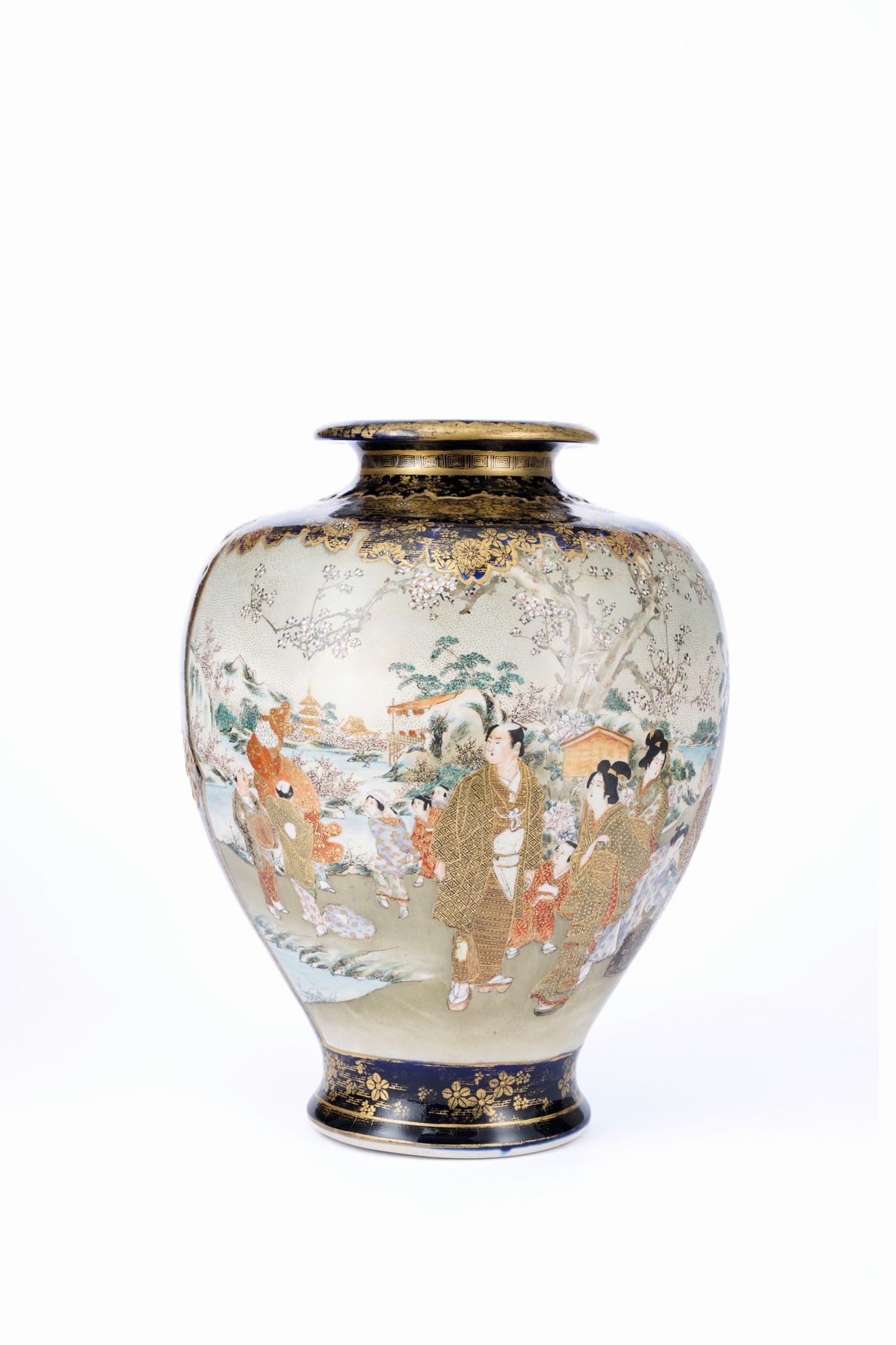 Vaso in Ceramica Satsuma