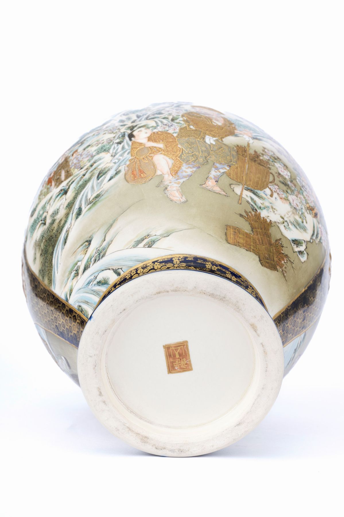 Vaso in Ceramica Satsuma