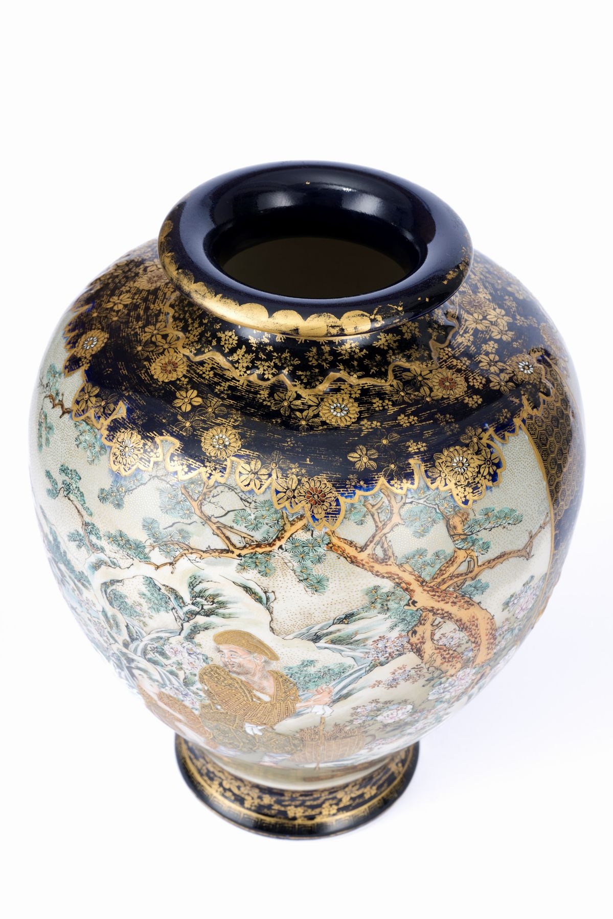 Vaso in Ceramica Satsuma