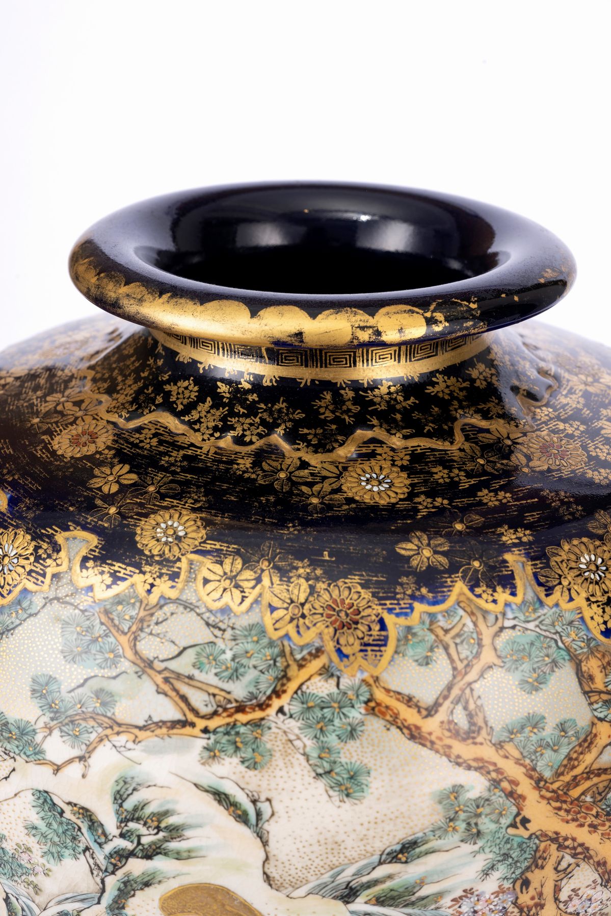 Vaso in Ceramica Satsuma