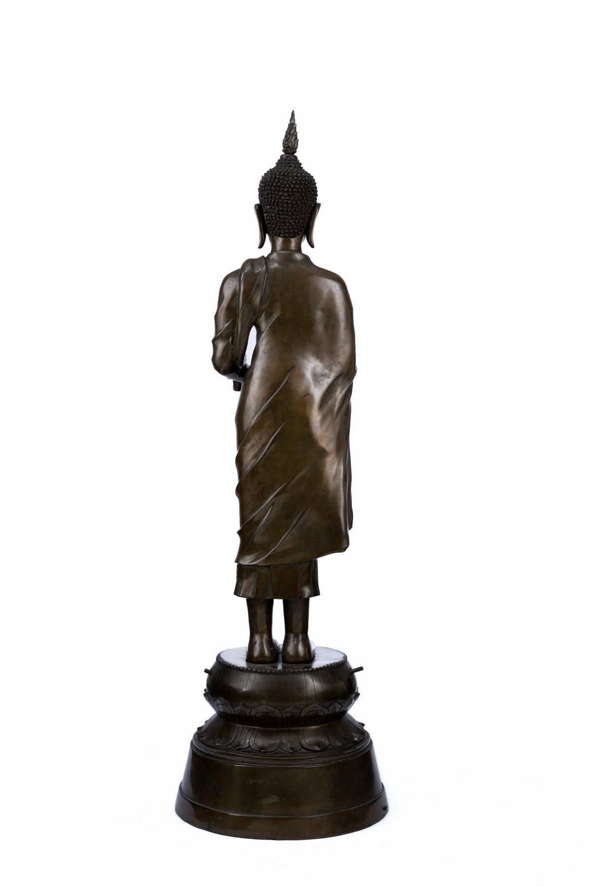 Grande Figura di Budda in Bronzo