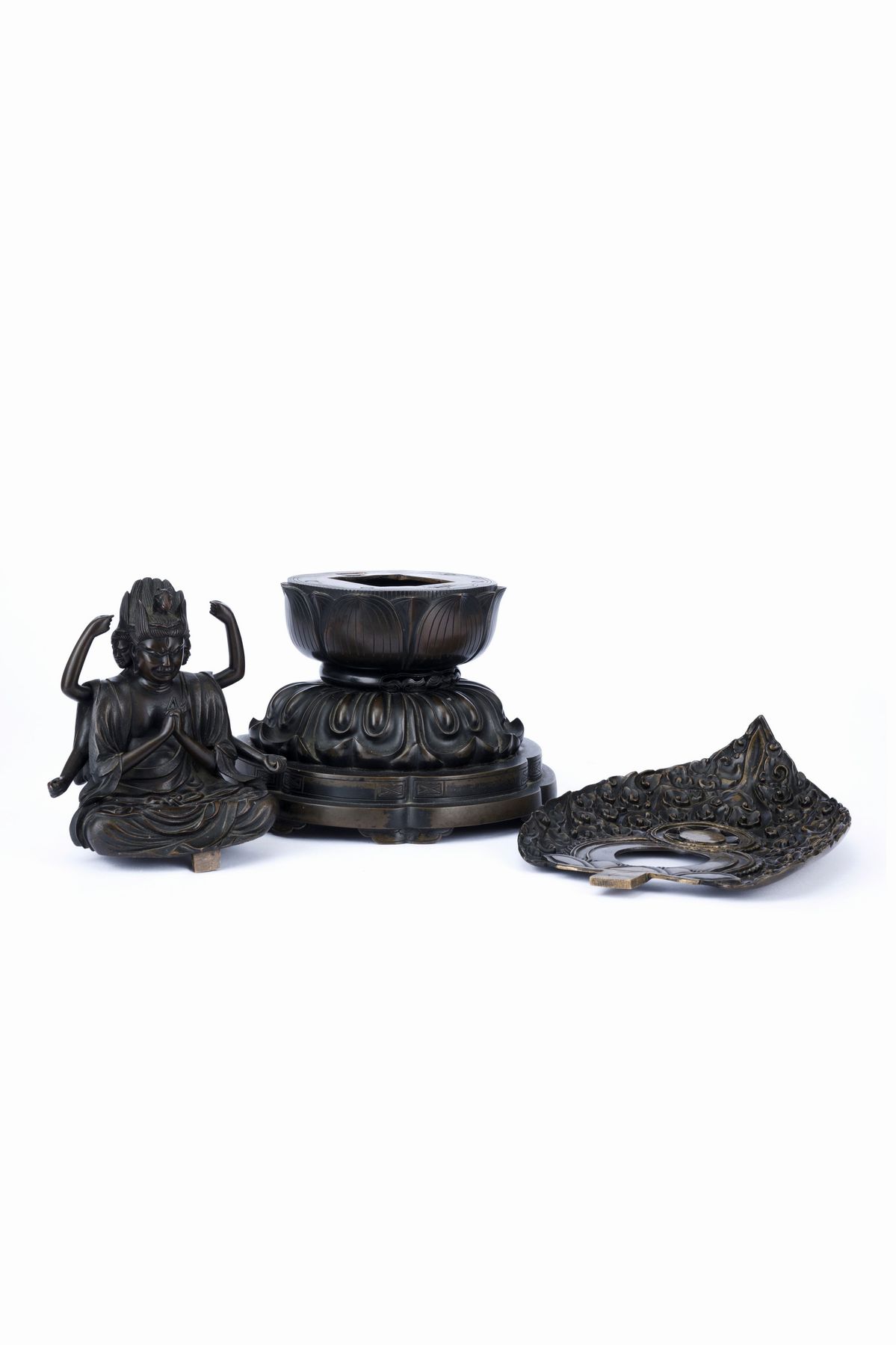 Figura di Budda in Bronzo