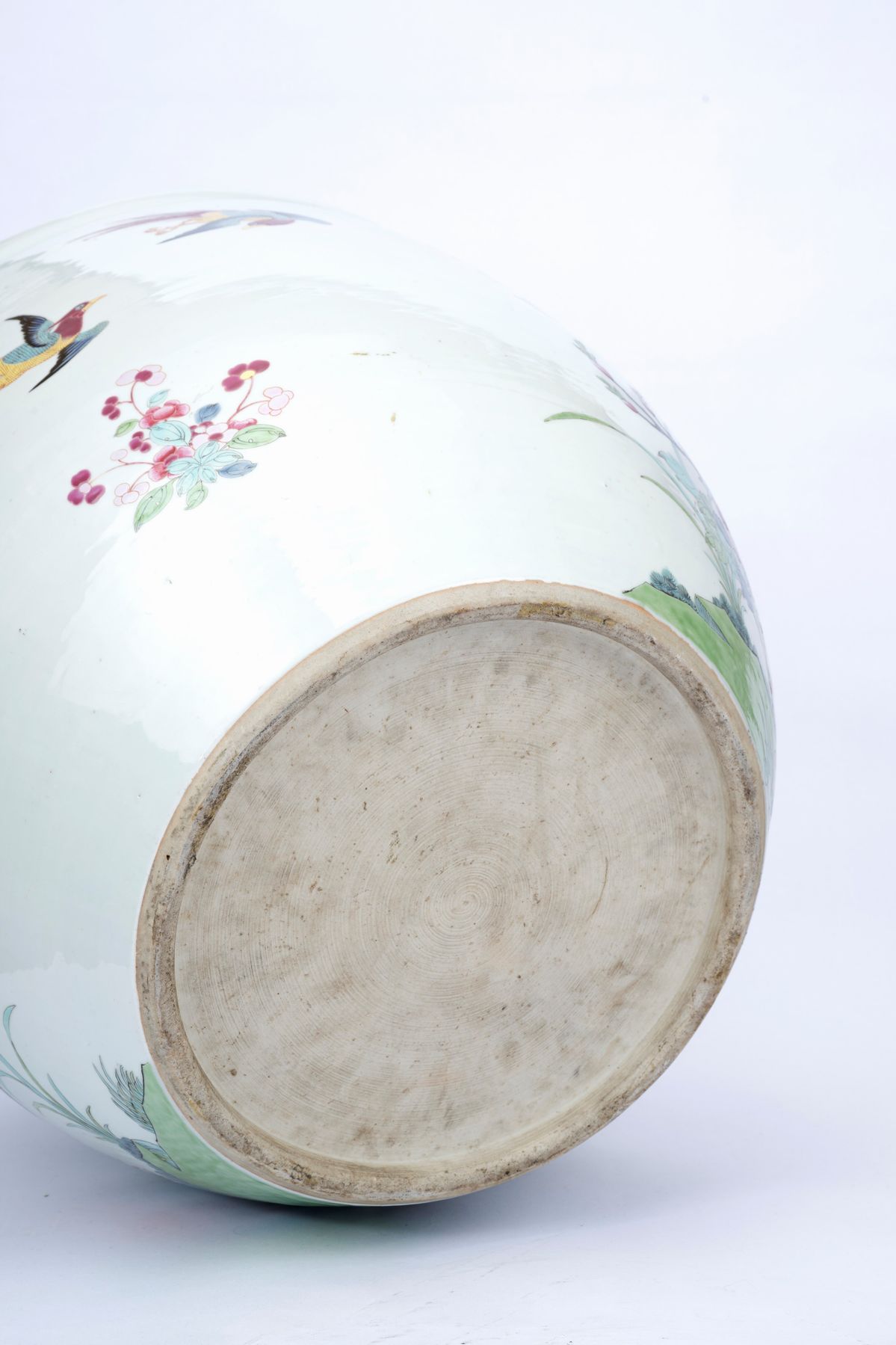 Cachepot in Porcellana Famiglia Rosa