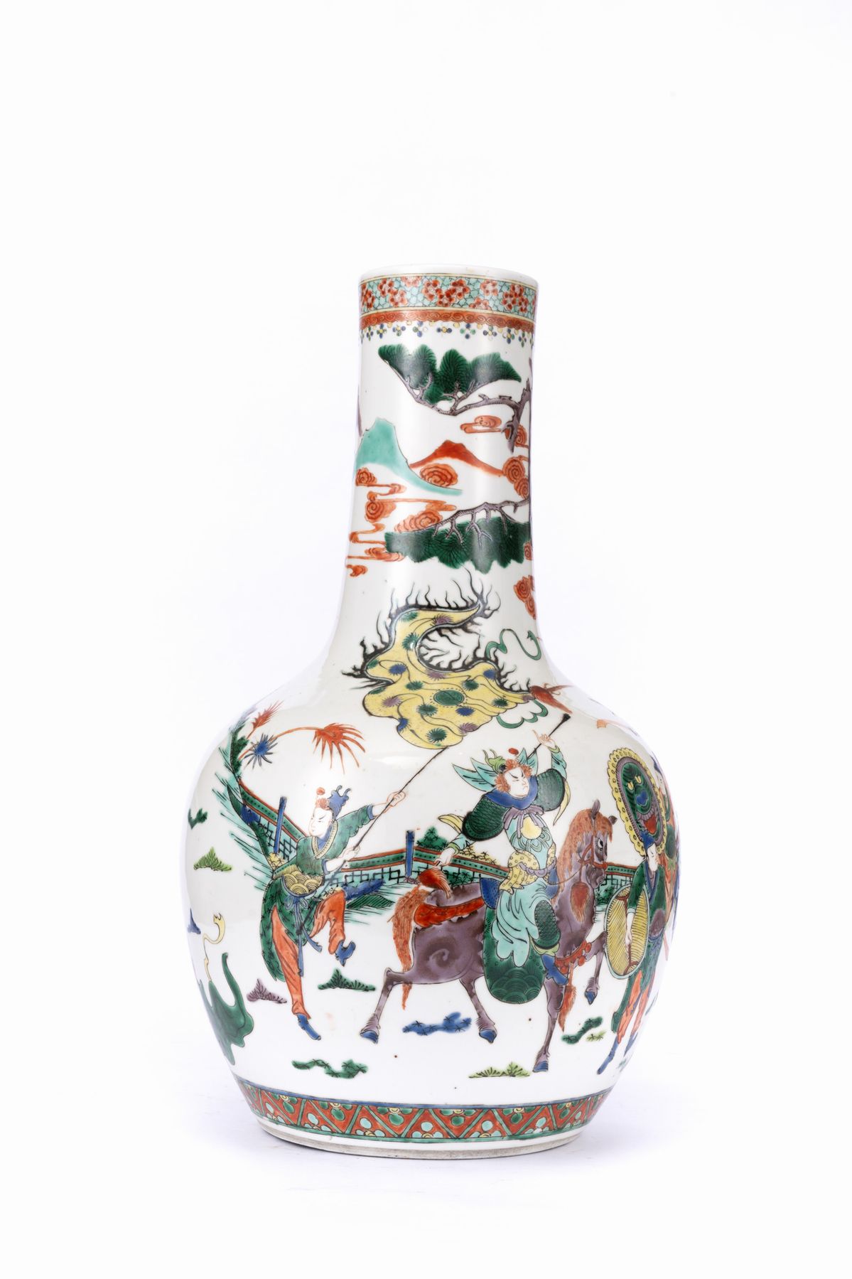 Vaso in Porcellana Famiglia Verde