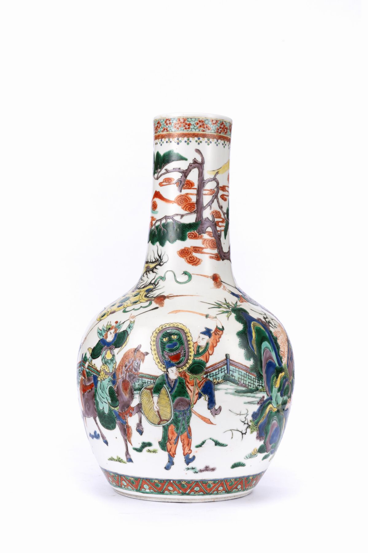 Vaso in Porcellana Famiglia Verde