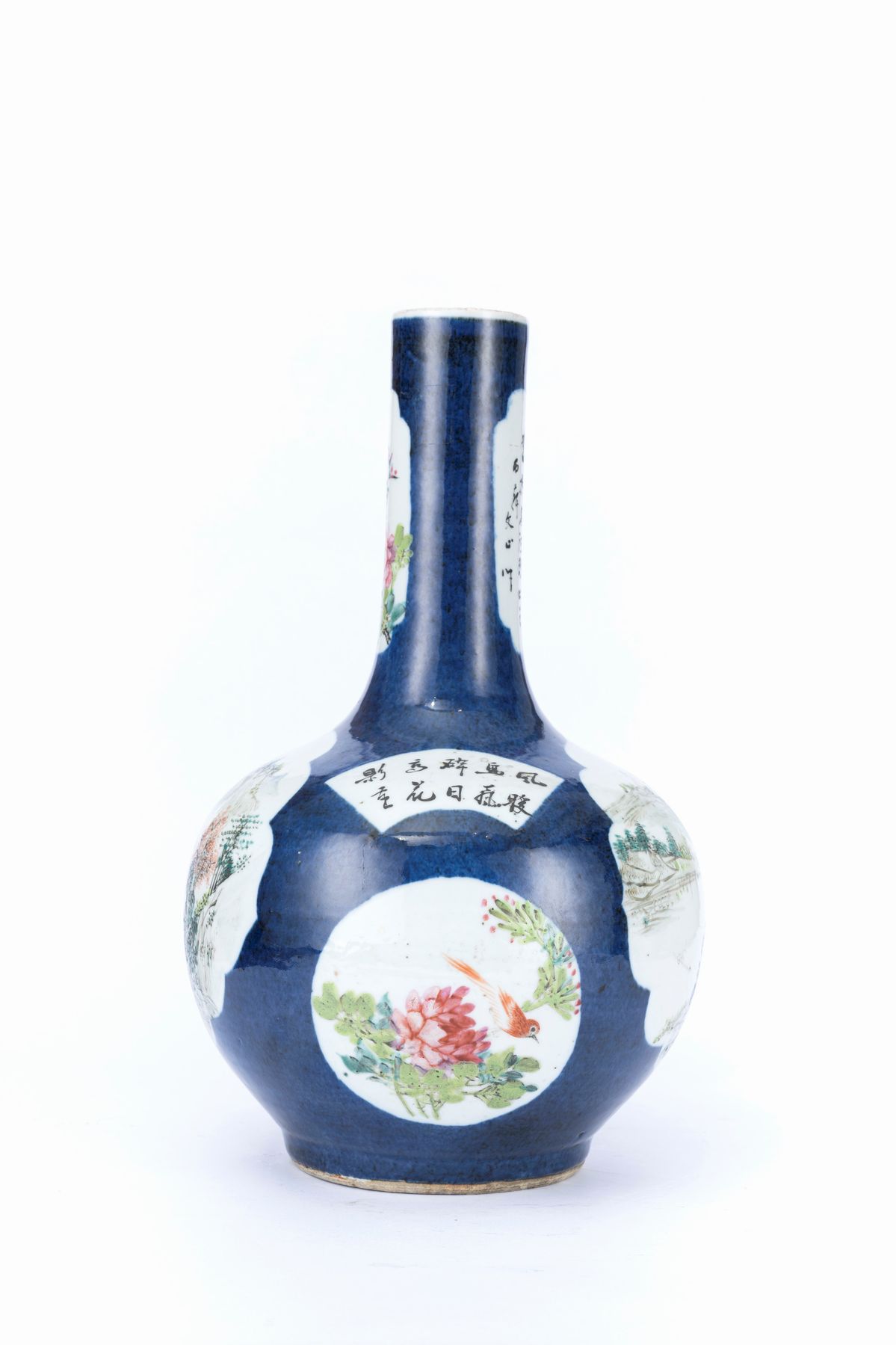 VASO IN PORCELLANA QIANJIANG FIRMATO DA WENXIN