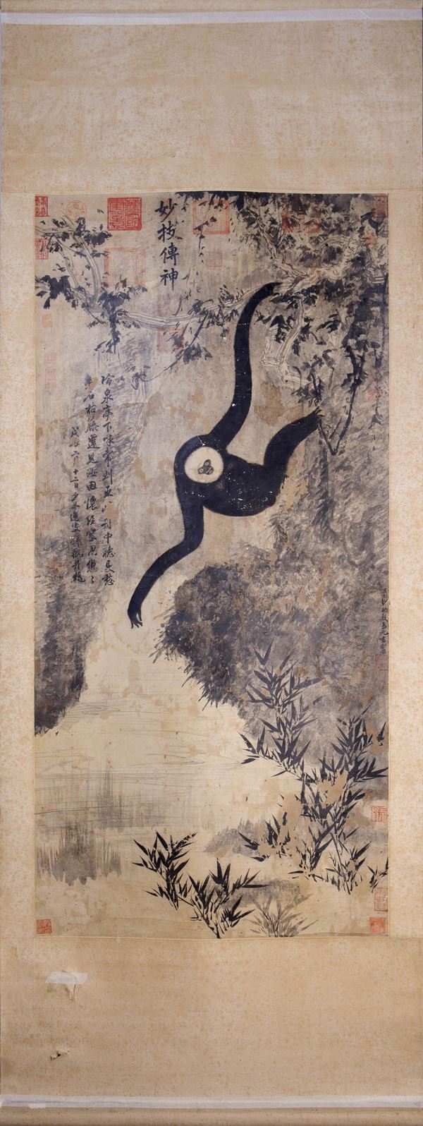 DIPINTO SU CARTA  (Cina, fine XIX secolo / inizio XX secolo)  - Asta Fine Asian Art - Marcopolo srl - Marcopolo Asian Art Auction Milano