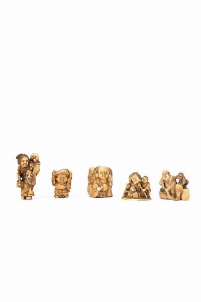 ☼cinque Netsuke