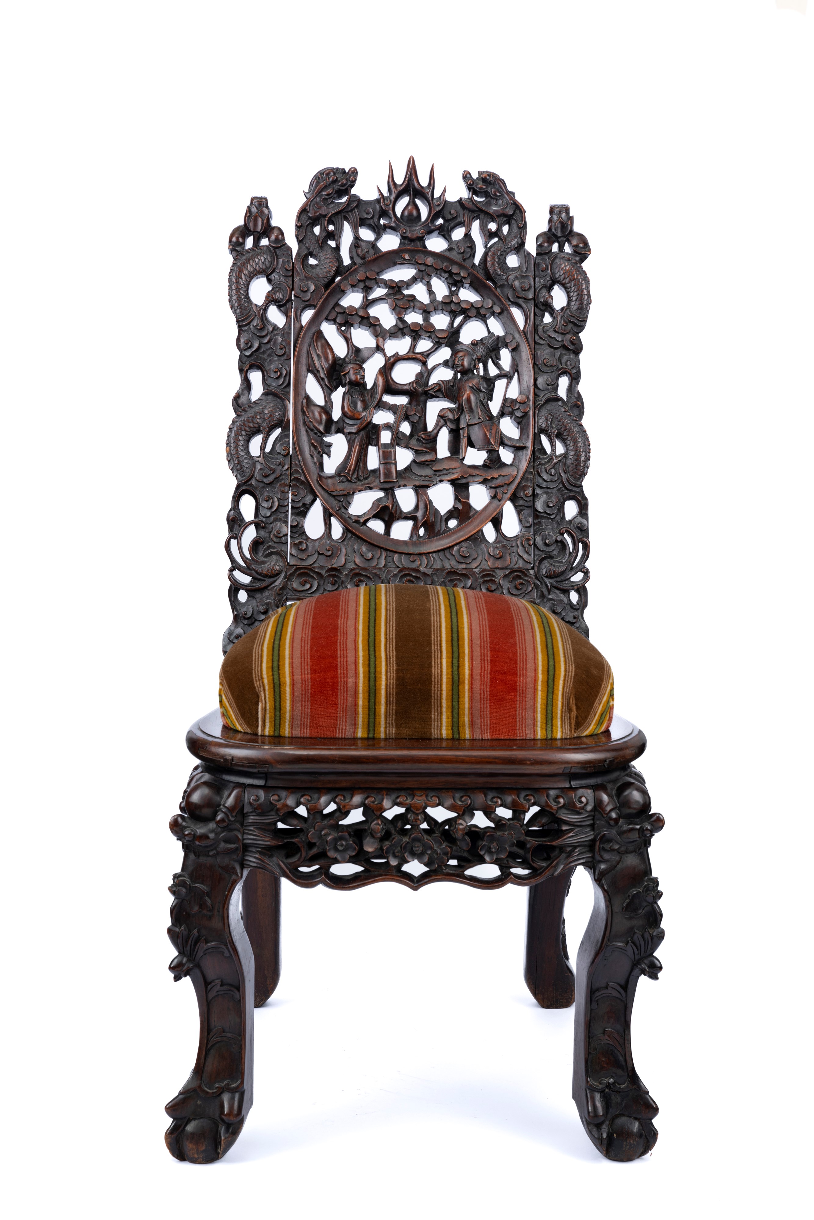 SEDIA IN LEGNO HONGMU