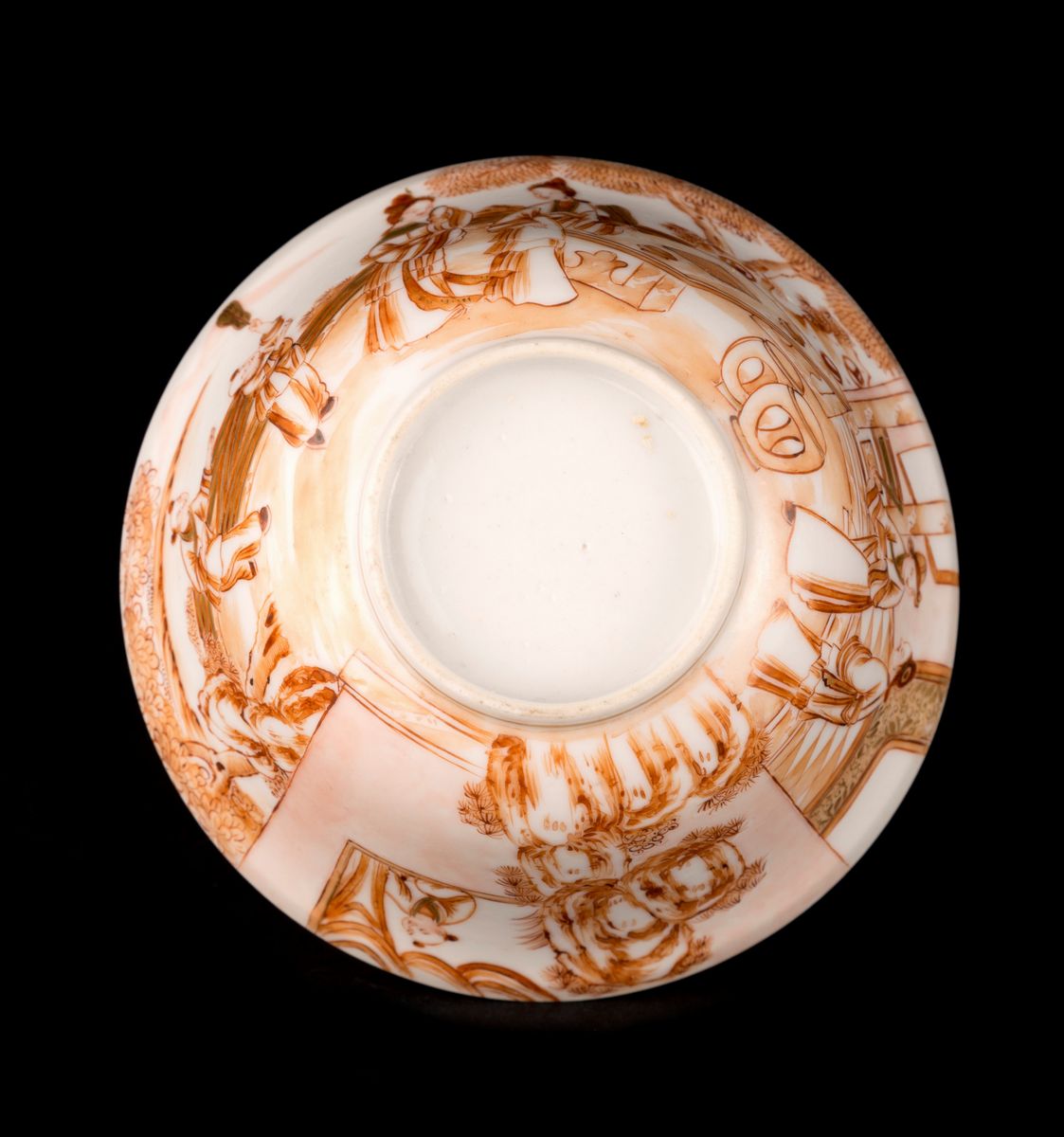 RARA COPPA OGEÉ IN PORCELLANA