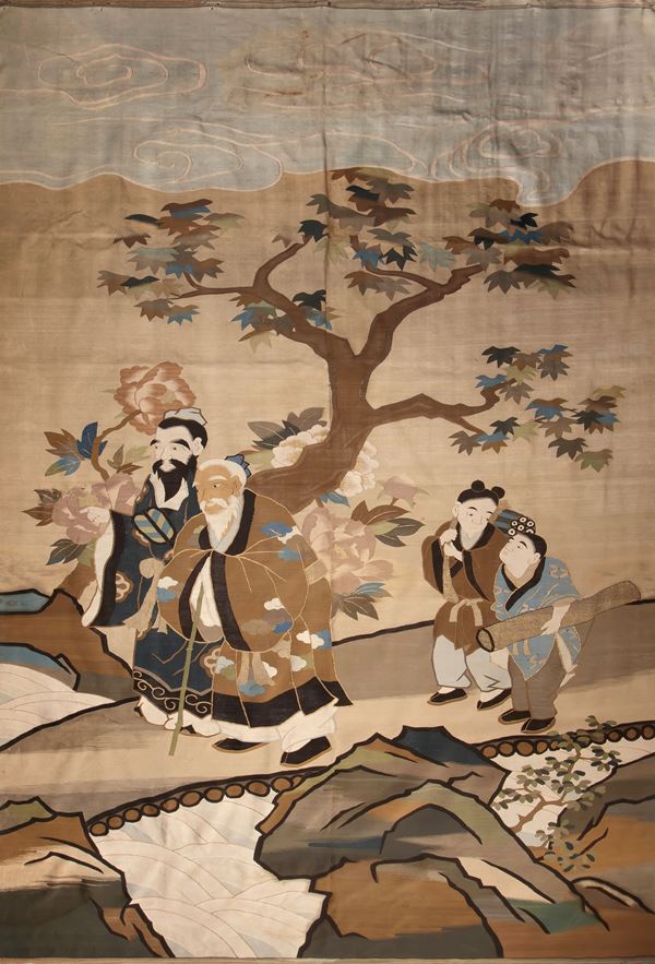 A LARGE KESI TAPESTRY