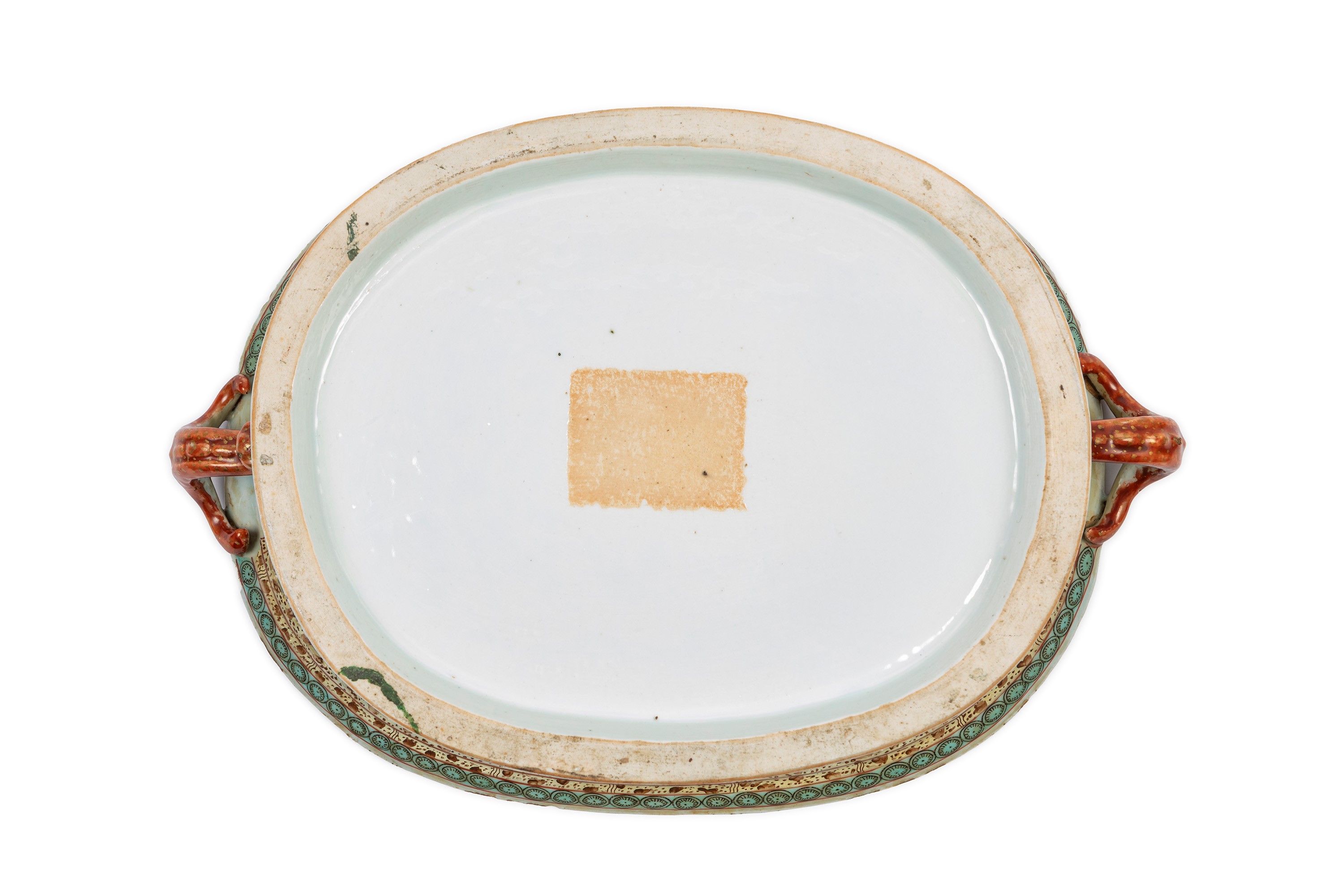 CESTINO IN PORCELLANA FORATA FAMIGLIA ROSA