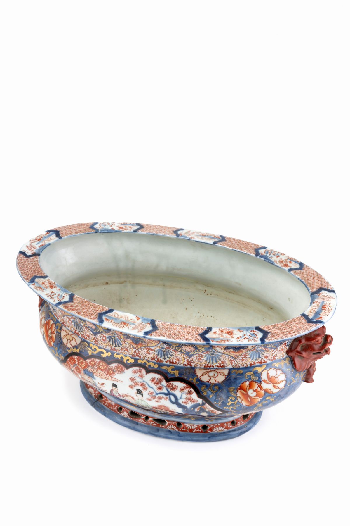Grande Vaso in Porcellana Imari