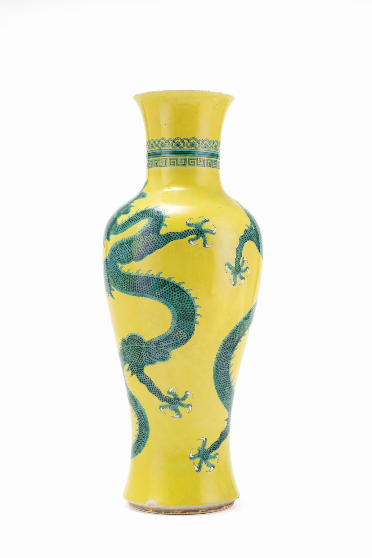 Vaso in Porcellana Famiglia Gialla