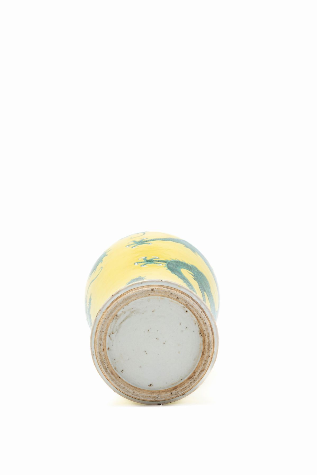 Vaso in Porcellana Famiglia Gialla