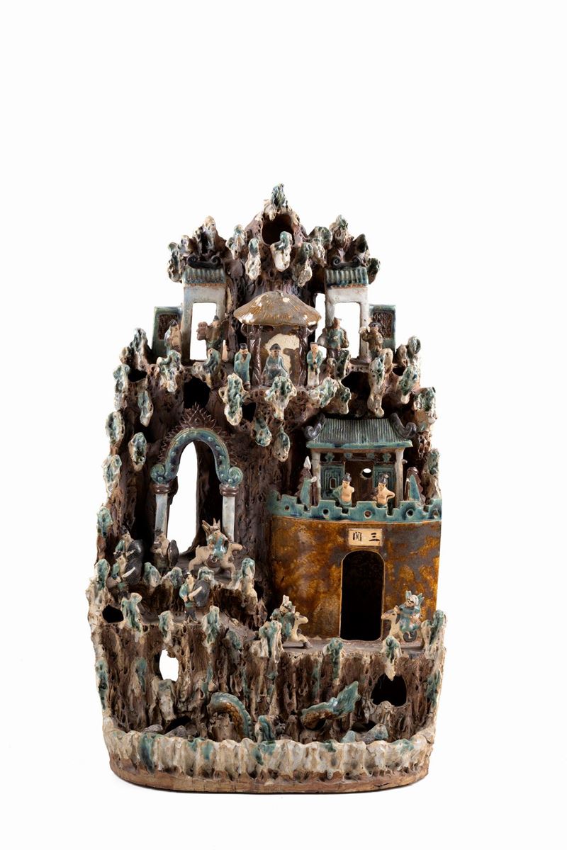 Grande Paesaggio in Ceramica Guandong