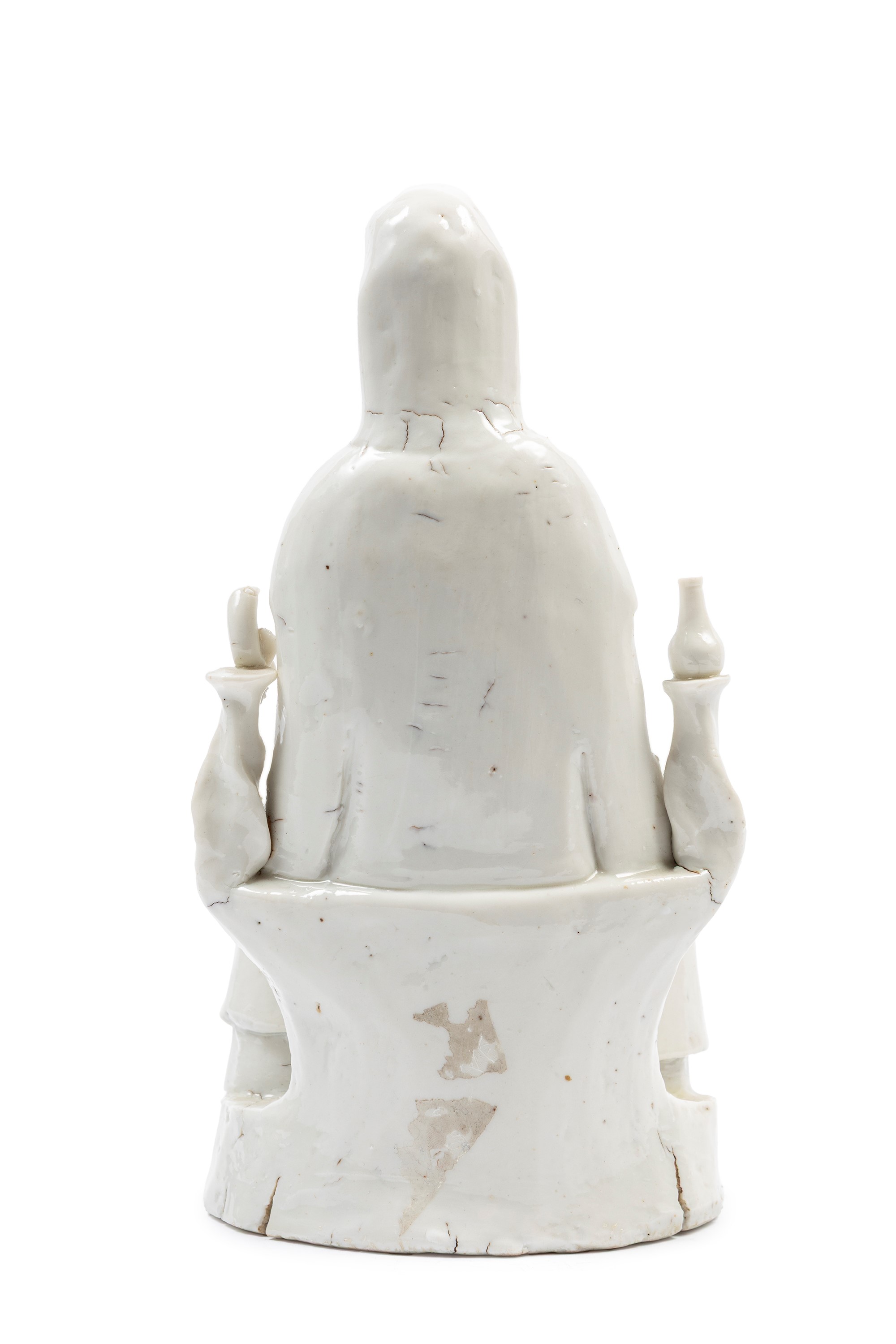 GUANYIN IN PORCELLANA BLANC-DE-CHINE