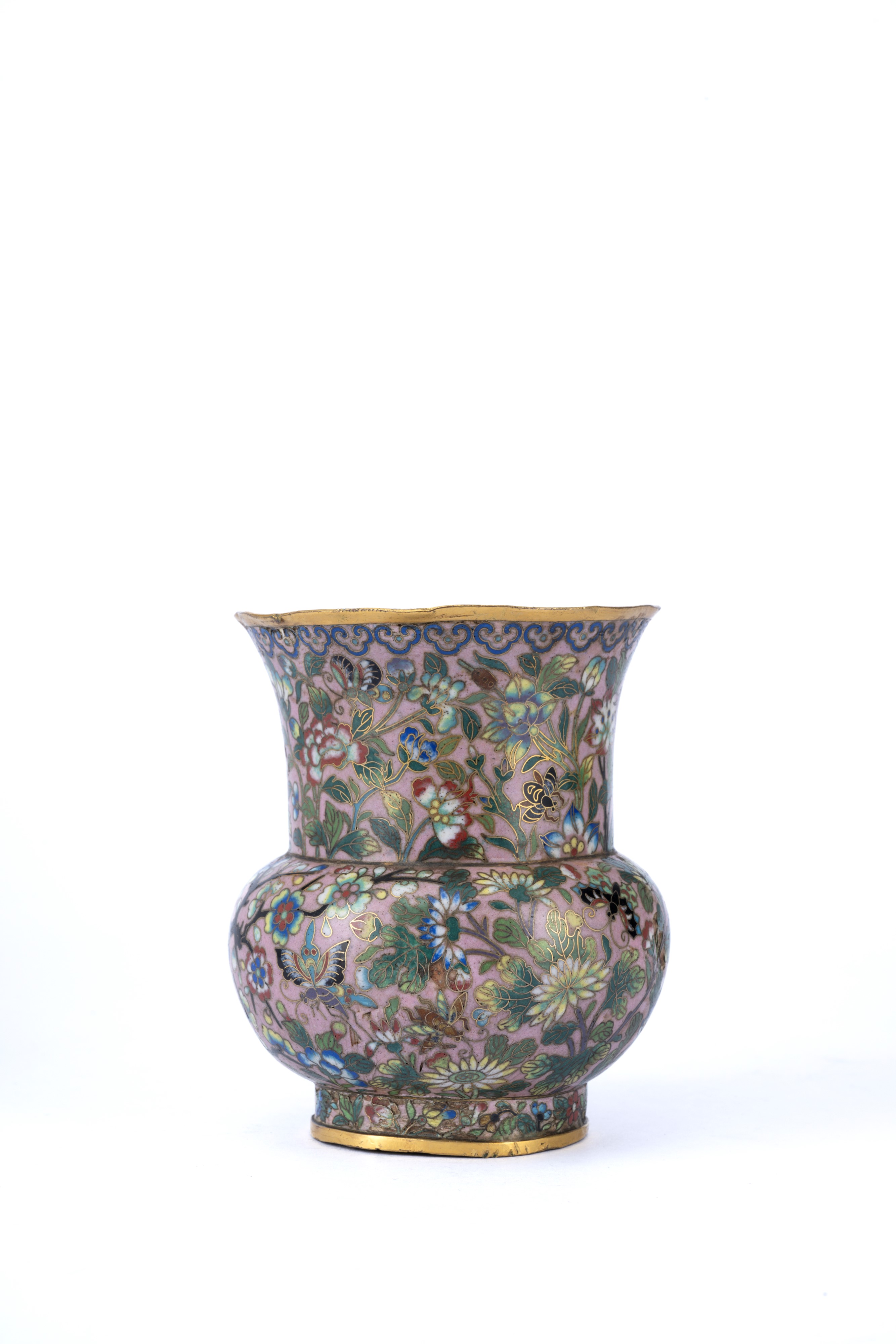 Vaso in Cloisonné