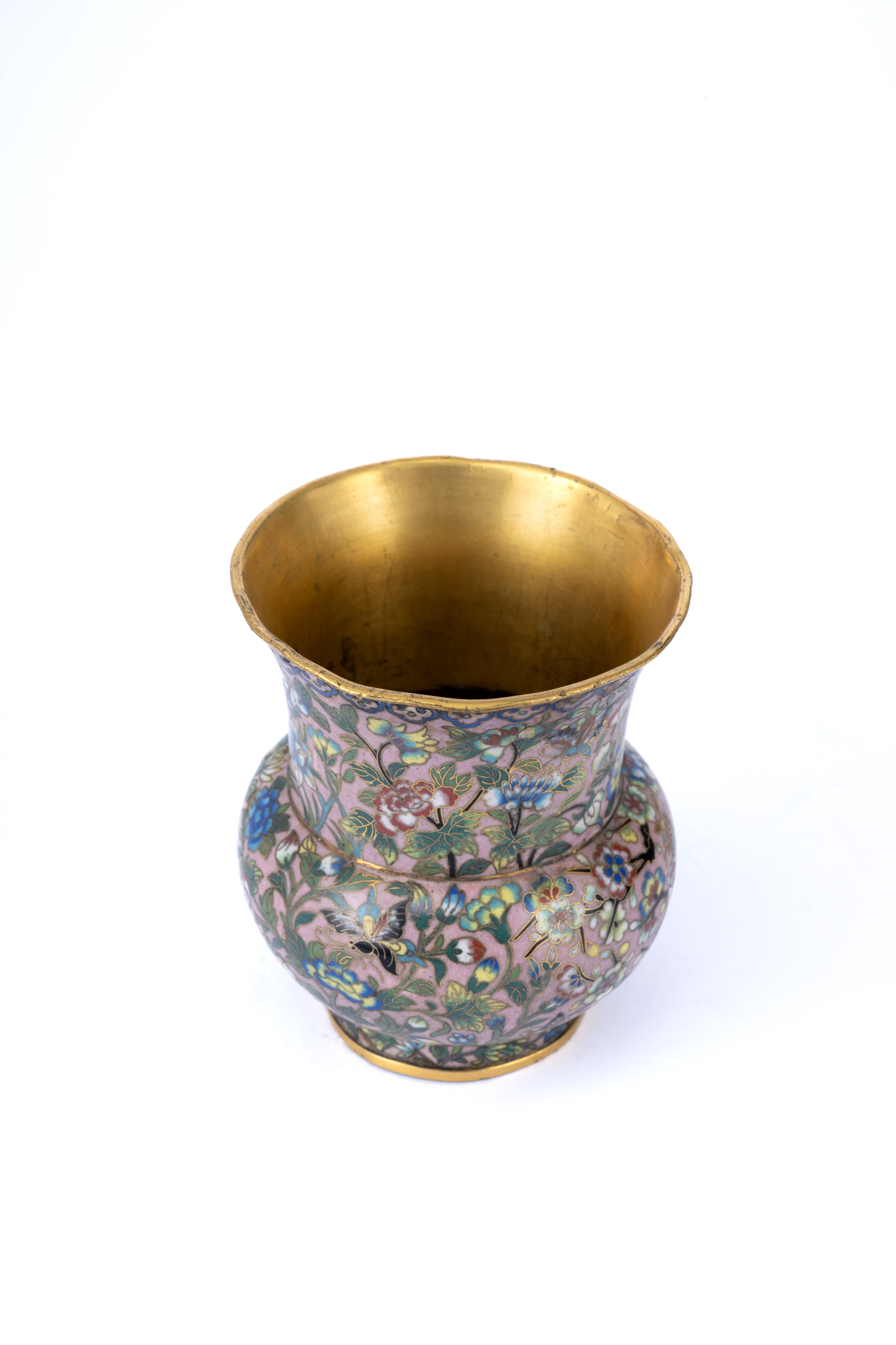 Vaso in Cloisonné
