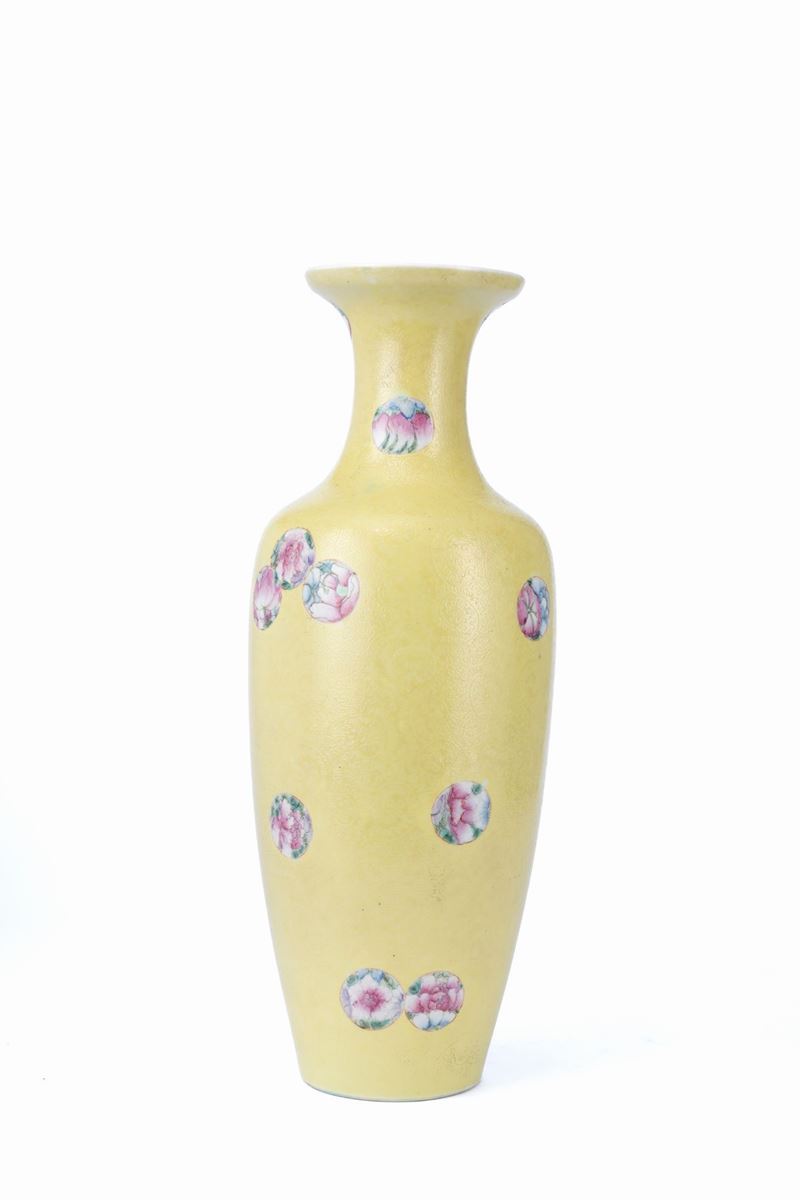 Vaso in Porcellana Famiglia Rosa