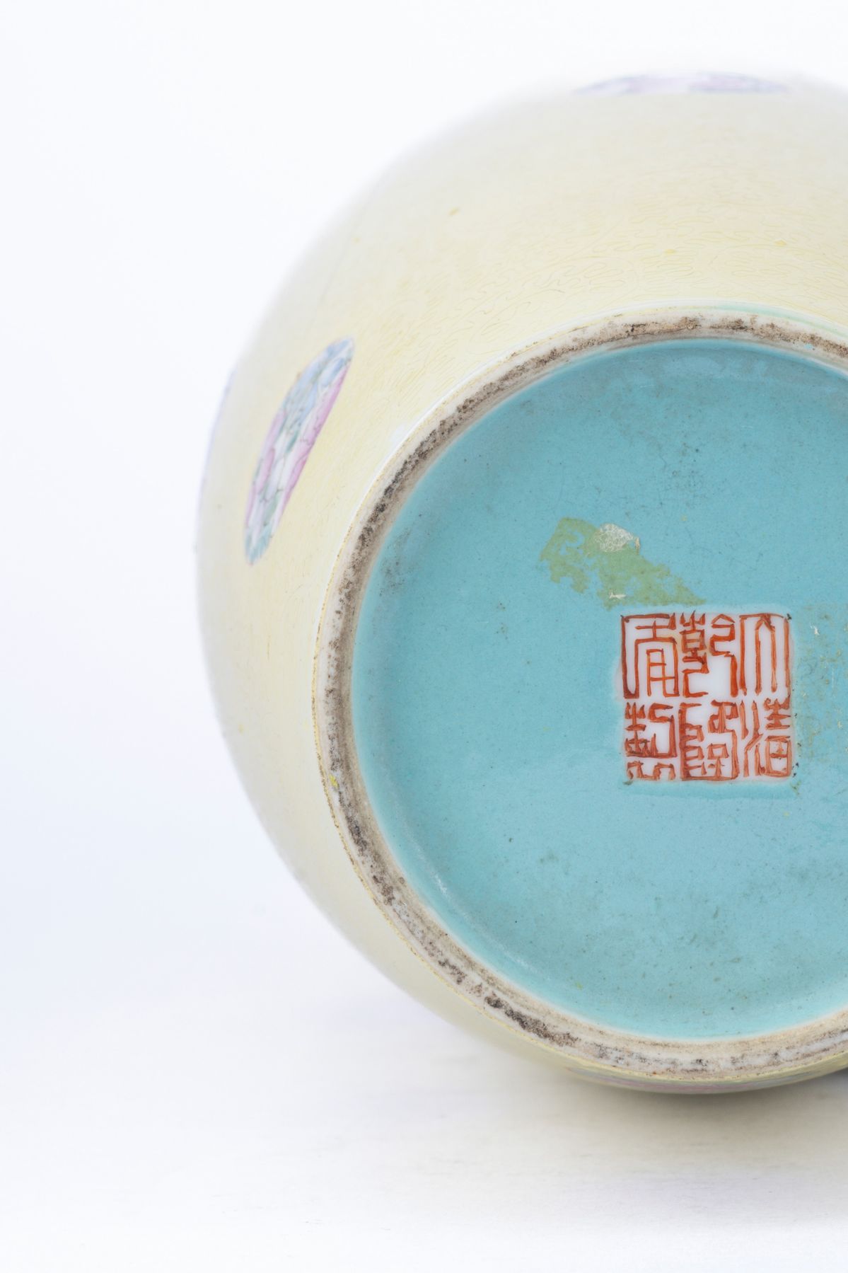 Vaso in Porcellana Famiglia Rosa