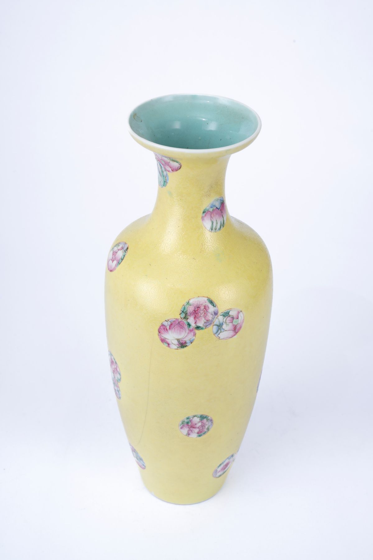 Vaso in Porcellana Famiglia Rosa
