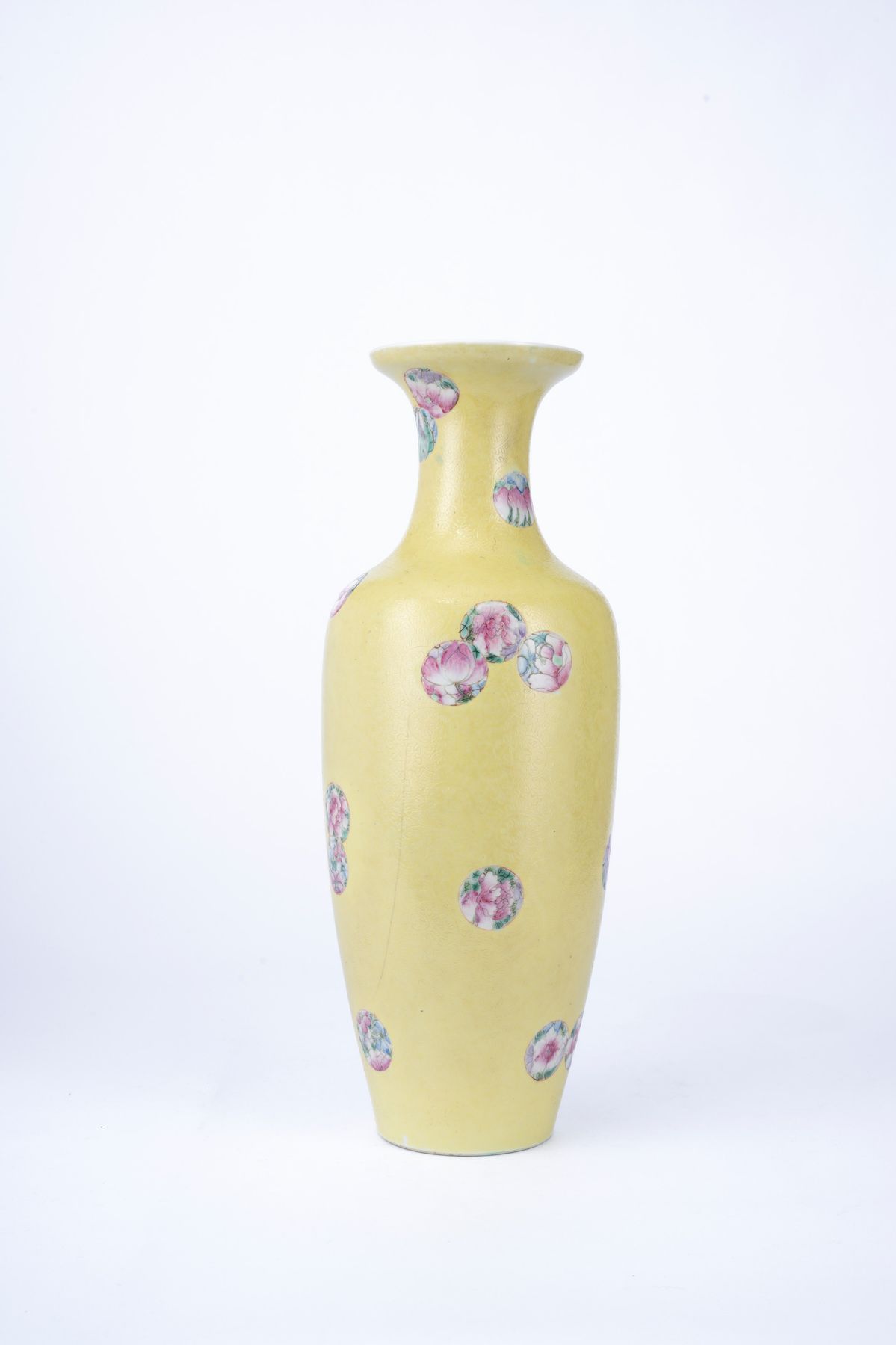 Vaso in Porcellana Famiglia Rosa