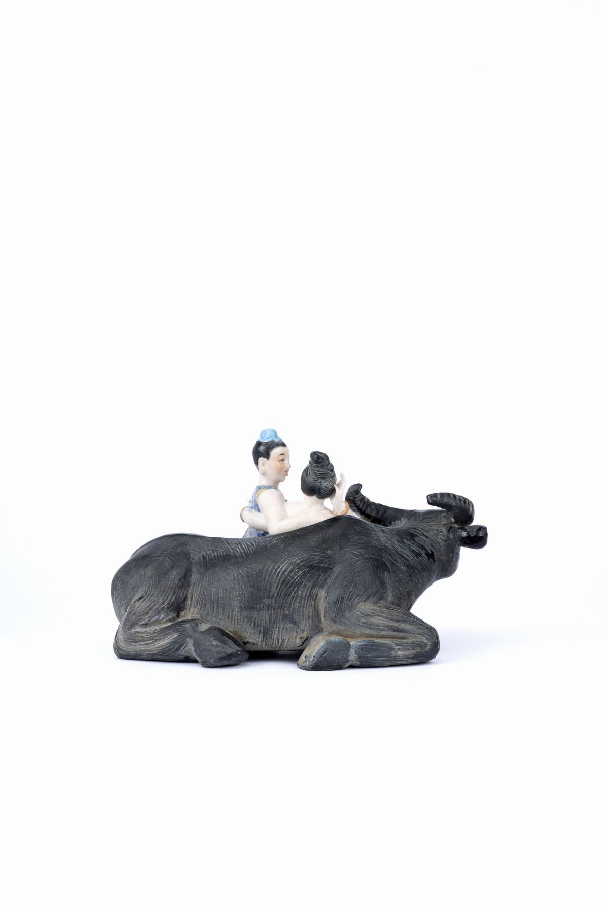 Figura Erotica in Porcellana Famiglia Rosa