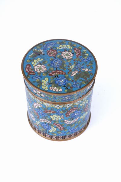 Scatola in Cloisonné
