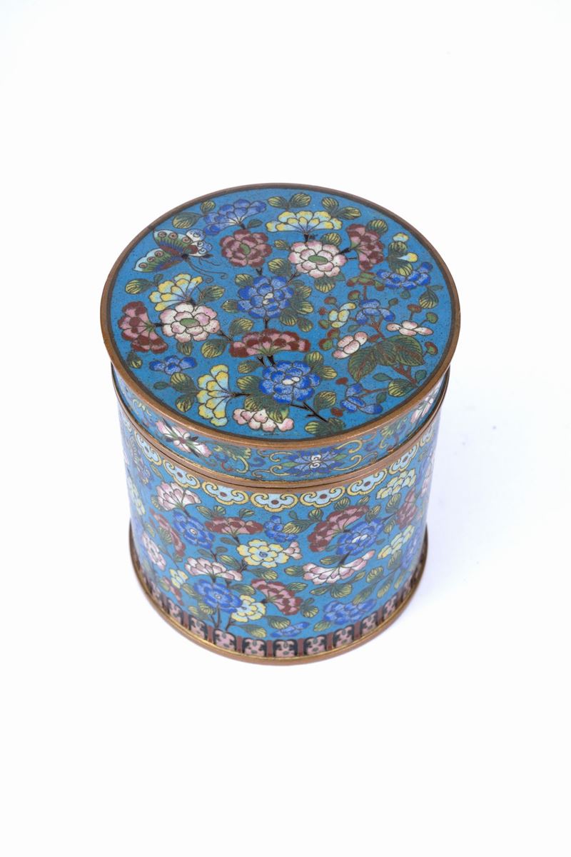 Scatola in Cloisonné
