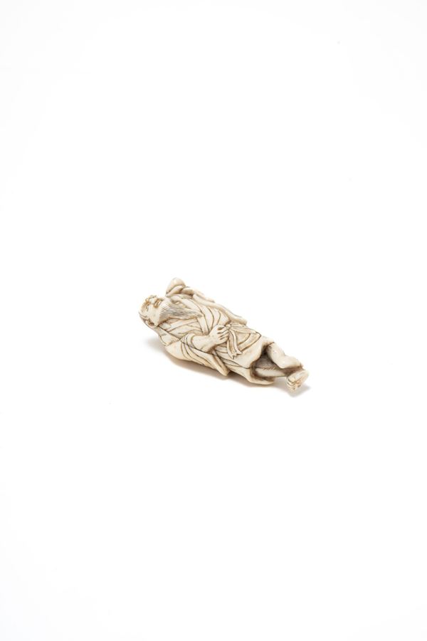 ☼NETSUKE IN AVORIO