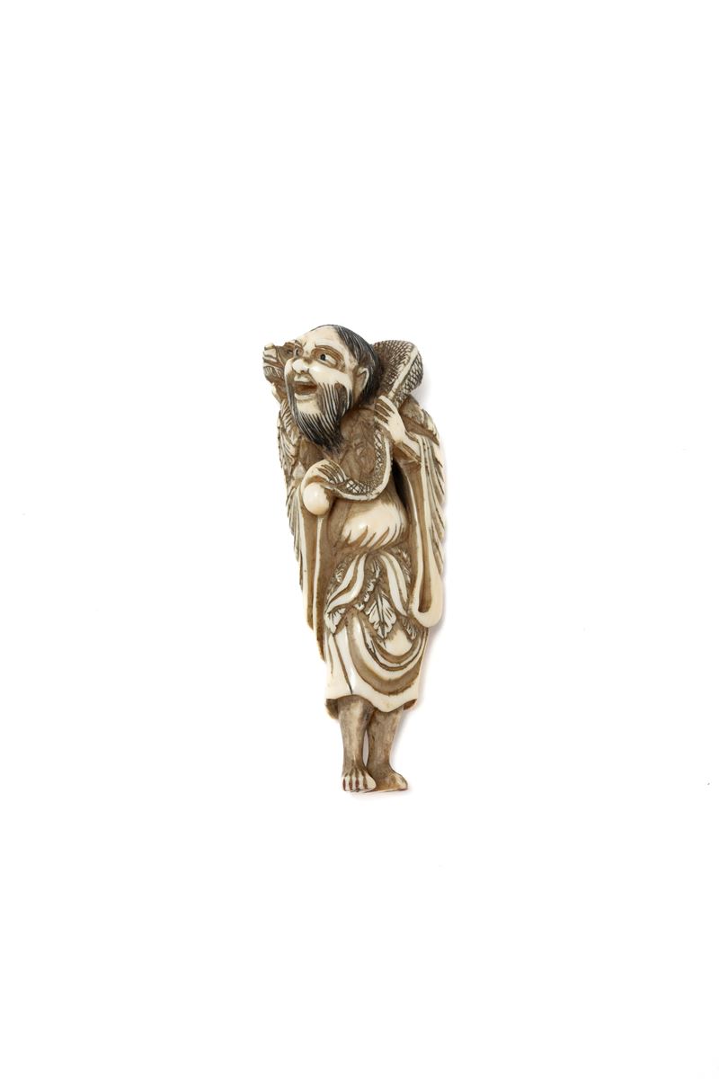 ☼netsuke in Avorio