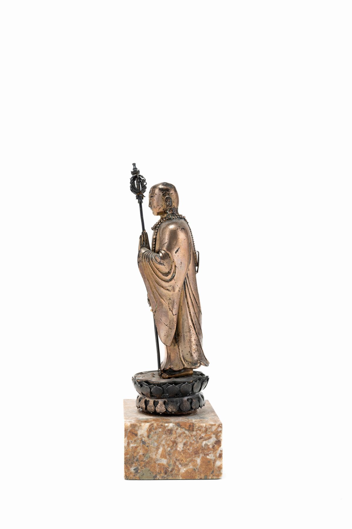 Buddha in Argento Dorato