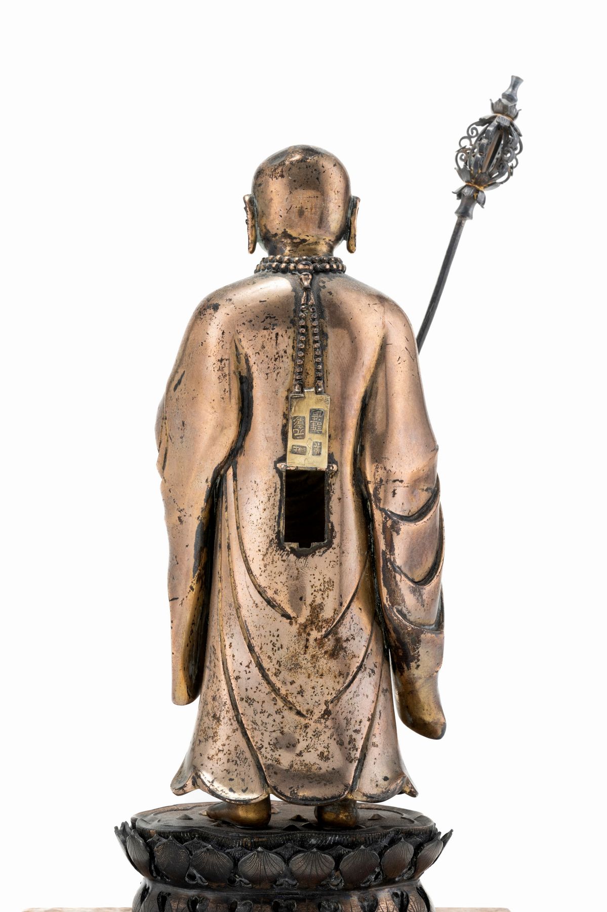 Buddha in Argento Dorato